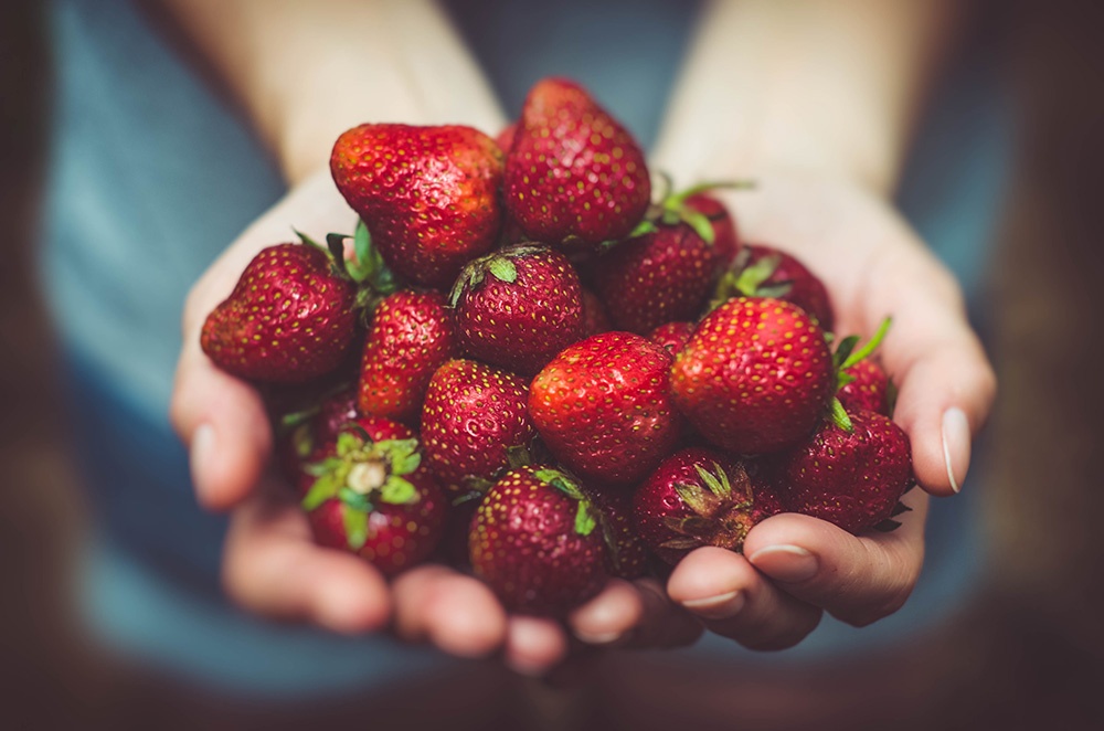 Aperitivo alle fragole